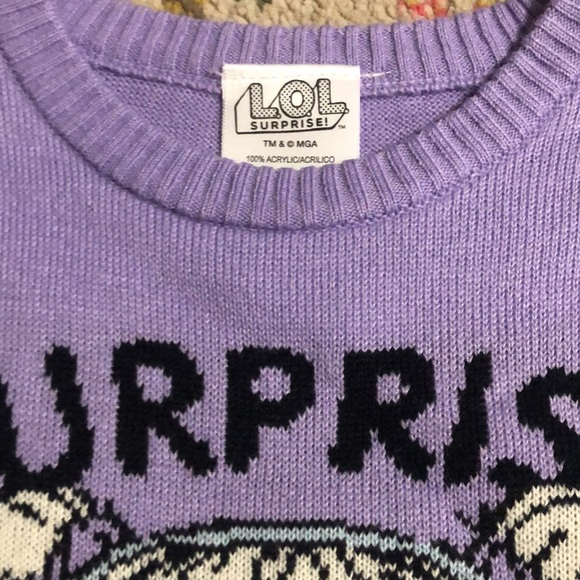 🧜🏼‍♀️3for$15 item!🧜🏼‍♀️lol doll surprise sweater dress - Picture 2 of 2